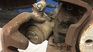 Servicing Integrated Parking Brake Rear Calipers  CVHS Auto Tech [upl. by Briny]