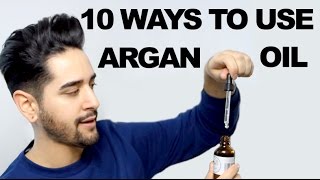 10 WAYS TO USE ARGAN OIL  Arganic Argan Oil Grooming and Natural Skin Care ✖ James Welsh [upl. by Min]