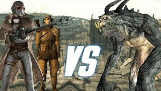 Deathclaw Locations VS NCR  Fallout NPC Battles [upl. by Grenier]