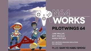 Pilotwings 64 retrospective Jet tricks and chill  N64 Works 002 [upl. by Heinrik]