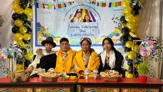 Tenzing weds Lakhi Bhutia ✨Tibetan wedding ✨Sikkimese Wedding ✨23feb 27Feb amp 1March 2024 [upl. by Ostler]