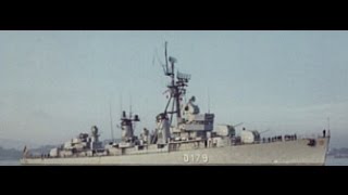 Zerstörer 5 D179 ex USS Dyson DD572 der Bundesmarine von 1967 [upl. by Mitinger]