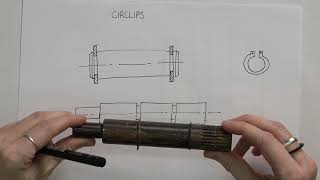 Standard components circlips part 3 of 4 [upl. by Ennasor]