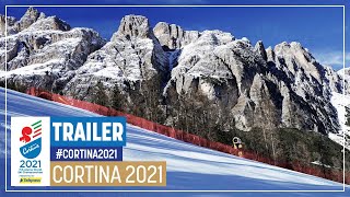 Cortina  Teaser  2021 FIS World Alpine Ski Championships [upl. by Bertie2]