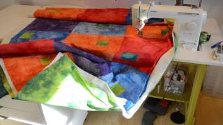 Quilt As You Go with No Sashing Part 3 [upl. by Adrell]