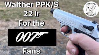 Walther PPKS in 22 lr Review Our James Bond Range Gun [upl. by Notserk]