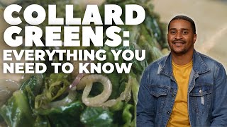 Everything You Need to Know About Collard Greens with JJ Johnson  Food Network [upl. by Lavinie]