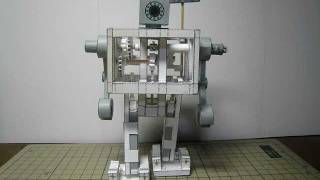 Paper Biped Robot PR5 vol3 Paper Automata [upl. by Ailimac141]