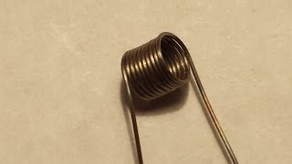 017 Ohm Dual Coil Build Tutorial OLD School Vaping [upl. by Olfe701]