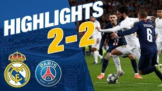 GOALS AND HIGHLIGHTS  Real Madrid 22 PSG [upl. by Etaner]