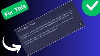 How to Fix “Some of your game files have been detected to have no signatures” in CS2 [upl. by Audly534]