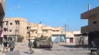 ISIS Tank Destroyed by Kurdish YPG RPG 7 in Kobani [upl. by Aihc]