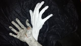 Paper Mache Hand Easy Tutorial [upl. by Wilterdink]