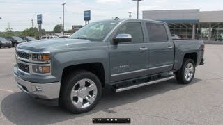 2014 Chevrolet Silverado LTZ Crew Cab Start Up Exhaust and In Depth Review [upl. by Anialed]