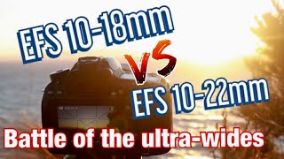 EFS 1018 Vs EFS 1022  Battle of the UltraWides [upl. by Adnilrem]