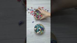 Beads Bottles and Balls Oddly Satisfying Reverse Video [upl. by Nerwal]