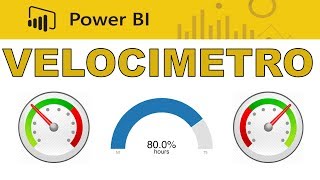 Como crear un Velocímetro Gauge Visual  Capítulo 10  Curso de Power BI [upl. by Aztilem]