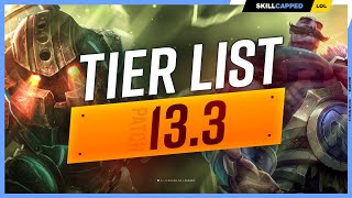 NEW TIER LIST for PATCH 133  SEASON 13 [upl. by Annaear396]