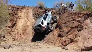 THE MOST EPIC VERTICAL WALL CLIMB Toyota V8 4runner SAS [upl. by Gian502]