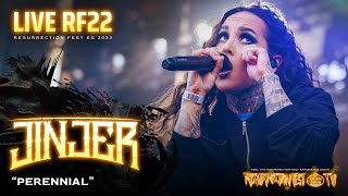 Jinjer  Perennial Live at Resurrection Fest EG 2022 [upl. by Doownel]