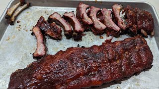 Pellet Smoker Ribs Baby Back Ribs [upl. by Nahtannoj]