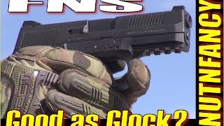 FN FNS Good as Glock Full Review [upl. by Mcclenaghan473]