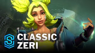 Classic Zeri Wild Rift Skin Spotlight [upl. by Maryellen]