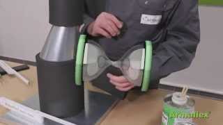 ArmaFlex® Sheet  One sided pipe reducer Application Video [upl. by Leonsis178]