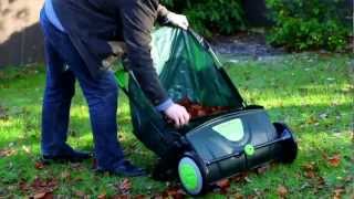 Eckman 117 Litre Push Leaf Sweeper [upl. by Telfer572]