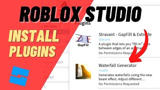 Roblox Studio How to Download and Install Plugins in 2021 [upl. by Haman]