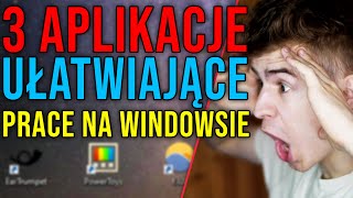 3 APLIKACJE KTÓRE UŁATWIĄ PRACĘ NA WINDOWS 😍 [upl. by Tull279]