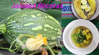 Comida sana barata y nutritiva calabazaencaldo [upl. by Brinson446]