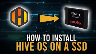 How to Install HIVEOS onto a SSD  Guide for beginners [upl. by Adnocahs]