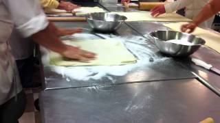 How to Roll and Cut Elephant Ears Palmiers [upl. by Wanyen]