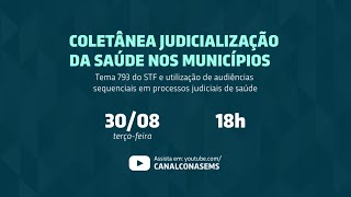 Coletânea Judicialização da Saúde nos Municípios [upl. by Annaili830]