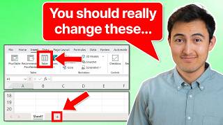 Change These 10 Settings Before You Use Excel Again [upl. by Nylynnej142]