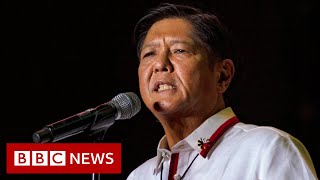 Bongbong Marcos poised for landslide win in Philippines presidential election  BBC News [upl. by Creath]