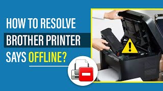 How to Resolve Brother Printer Says Offline [upl. by Merridie]