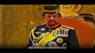 Bruneis National Anthem Allah Peliharakan Sultan RTB [upl. by Adiahs]