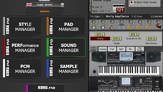 Merging KORG PA Arranger Styles amp Sounds from different SETs  Korg PA Manager Software Version 2 [upl. by Kissiah567]