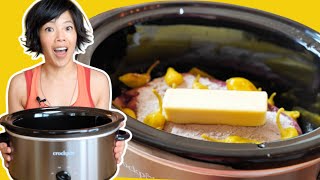 The Best amp Easiest Pot Roast Ever 5Ingredient Slow Cooker Mississippi Roast [upl. by Arytas]