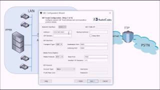 AudioCodes UK VideoTips 1  A Quick overview of the SBC Wizard [upl. by Ahsenal599]