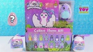 Hatchimals Mystery Minis Surprise Egg Plush Backpack Hangers Toy Review  PSToyReviews [upl. by Jerry]