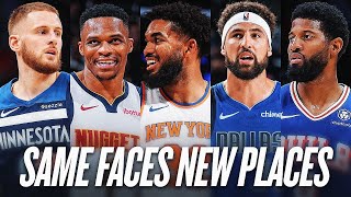 NBA Players on NEW TEAMS 👀  2024 Preseason Highlights 👀 [upl. by Capello764]