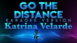 Katrina Velarde  Go The Distance KARAOKE [upl. by Kazue152]