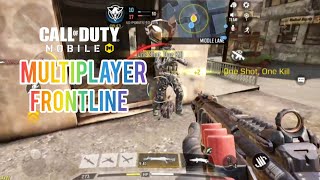 Call of Duty Mobile  Multiplayer  Frontline  MAP CROSSFIRE  Full Gameplay [upl. by Sielen981]