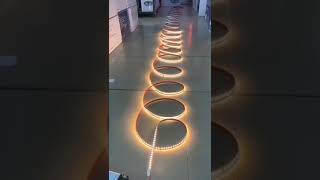 20m White Color Chasing LED Strip Lights  superlightingled [upl. by Llertnahs705]