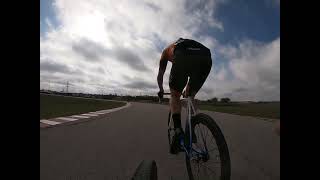 fixed gear no brakes crit race cresson tx [upl. by Ahsakat]