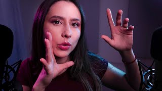 ASMR Hand Movements  Inaudible Whispers ✨ Mouth Sounds for Relaxation and Sleep [upl. by Violet]