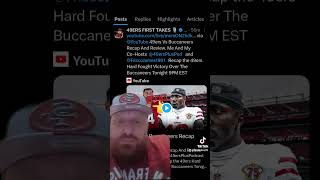 49ers Vs Buccaneers Recap Livestream Announcement [upl. by Mikes439]